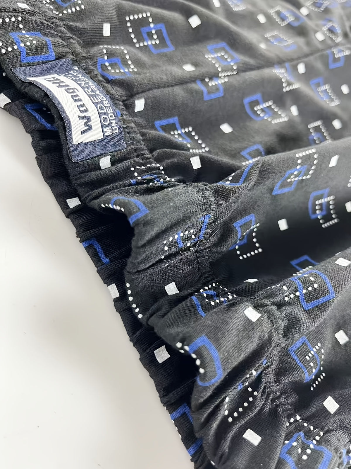 Boxer large de sport microfibre homme — lot de 5, géométrique