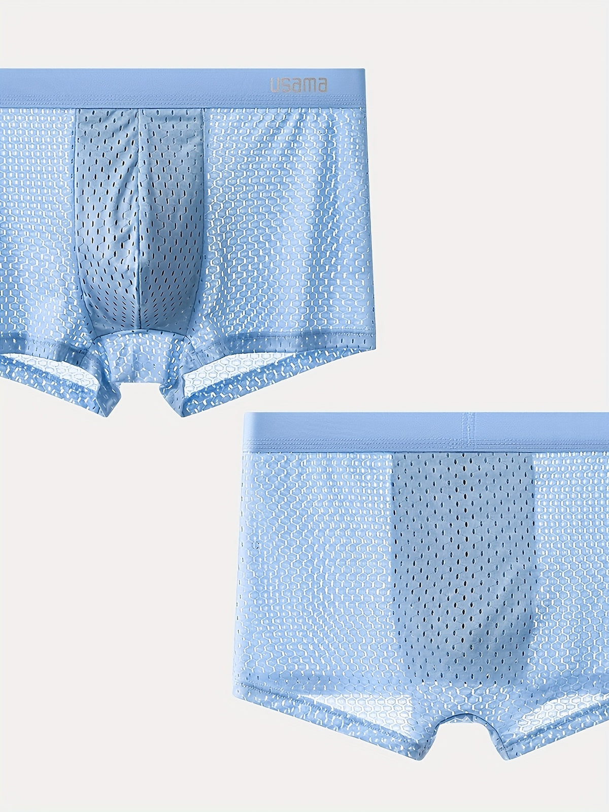 Slip respirant microfibre homme — lot de 6, uni