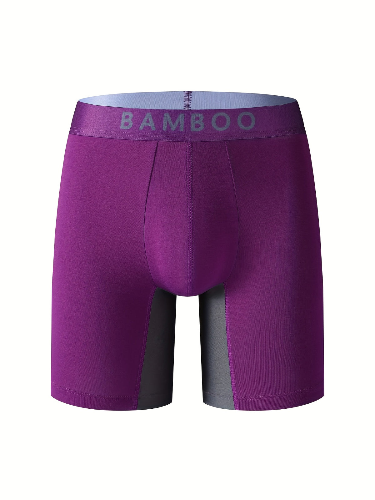 Boxer bambou homme — lot de 3, uni