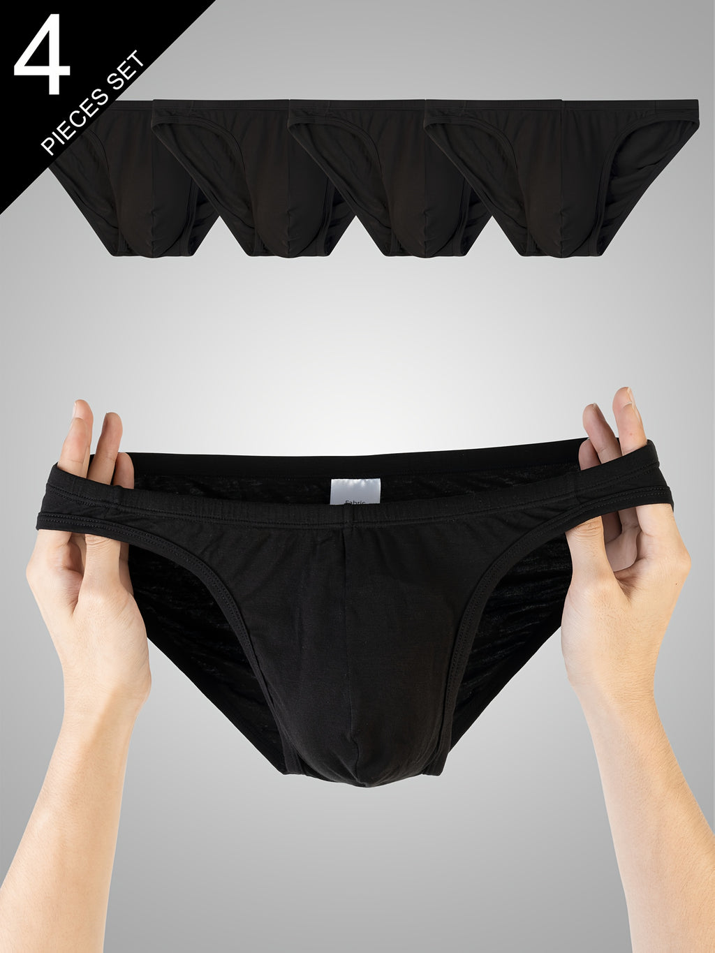 Slip homme — lot de 4