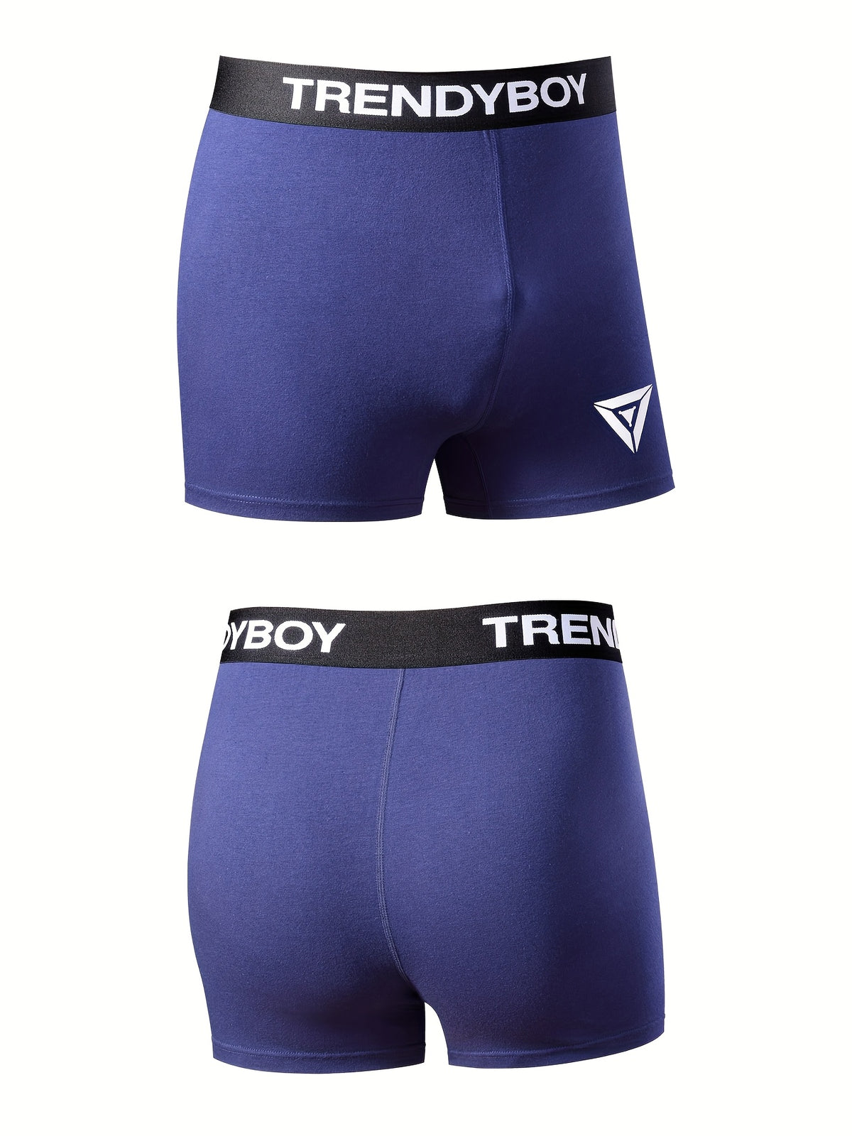 Slip de sport respirant coton homme — lot de 3, géométrique