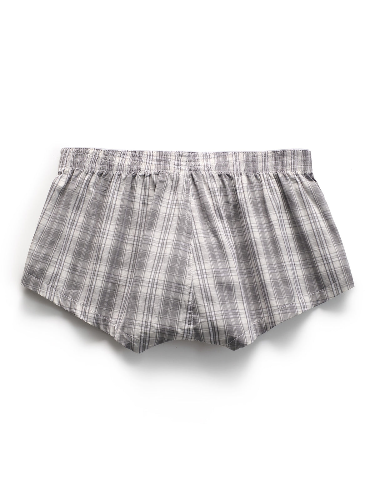 Boxer large de sport coton homme — lot de 2, à carreaux