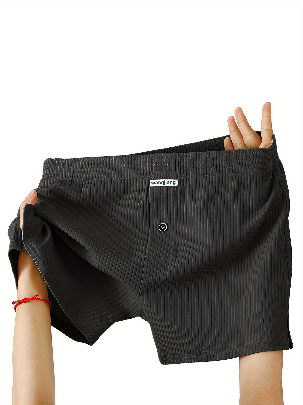 Boxer large respirant coton homme