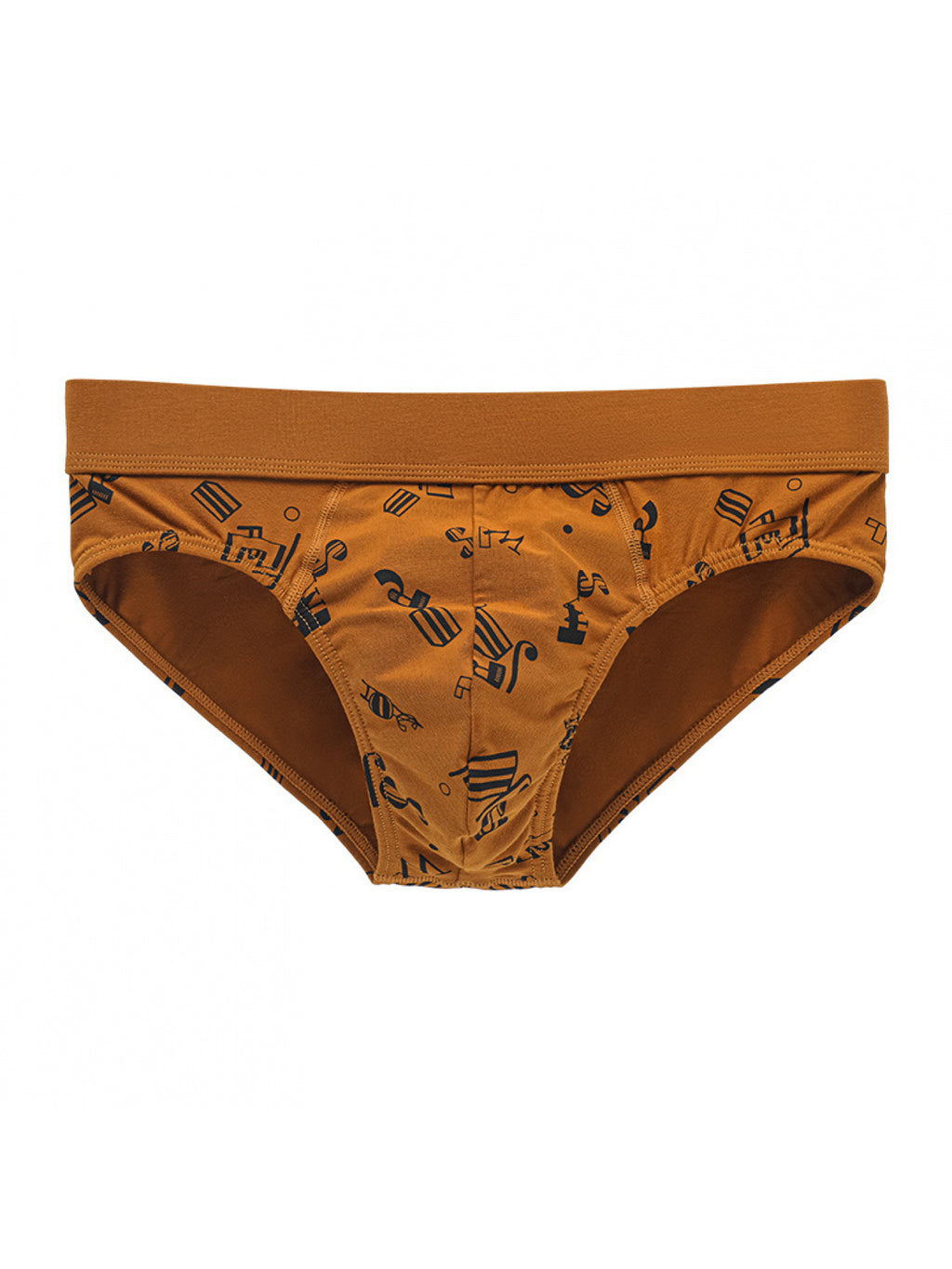 Slip moulant grande taille microfibre homme — lot de 3, géométrique