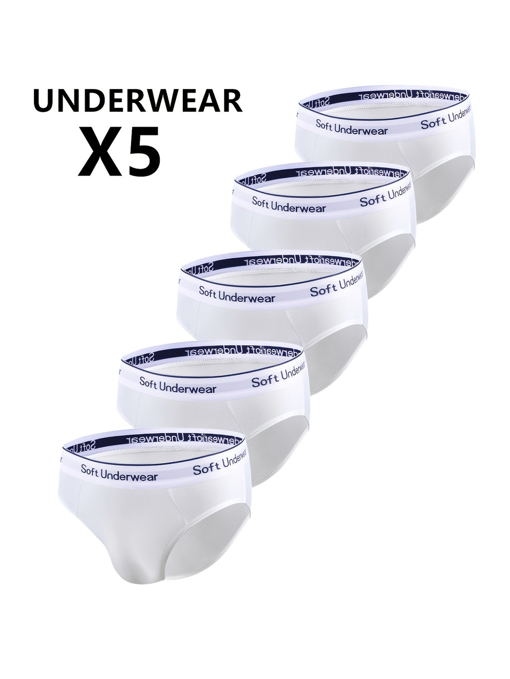 Slip de sport microfibre homme — lot de 5, 2 coloris, du S au XXL