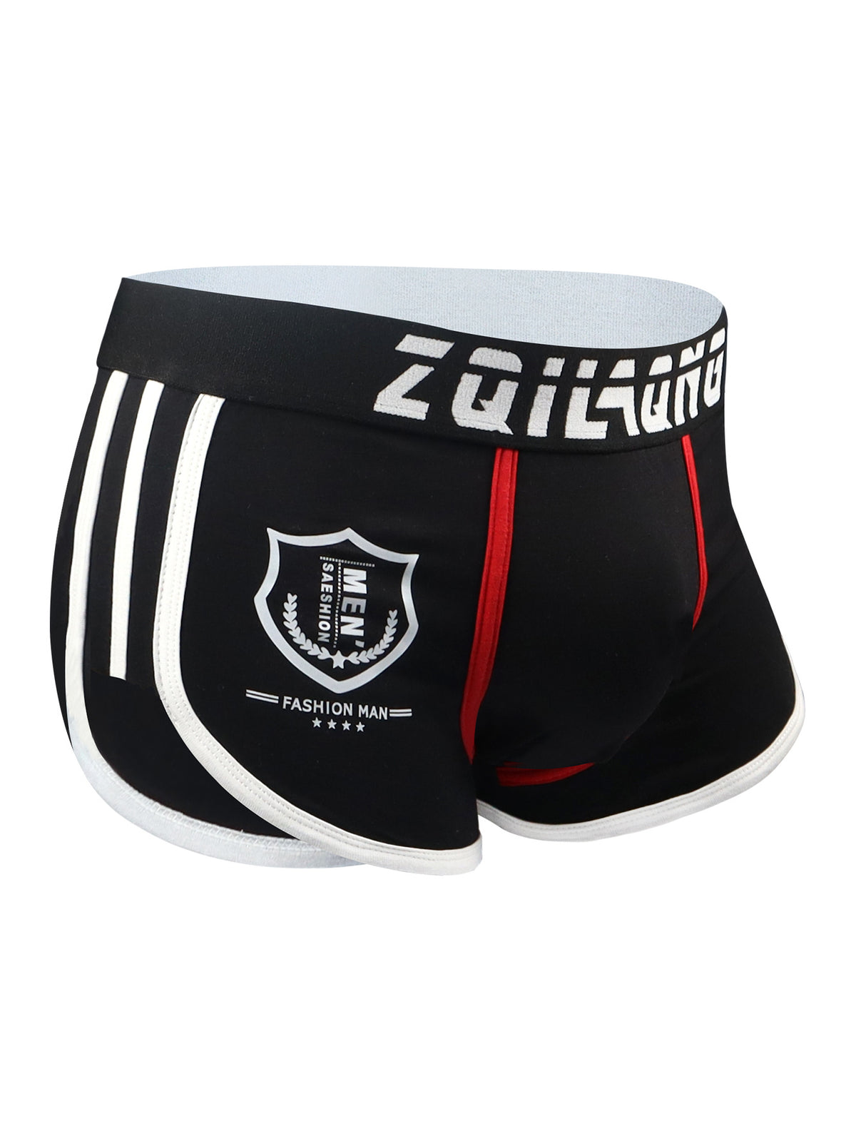 Boxer de sport respirant coton homme — lot de 7, imprimé