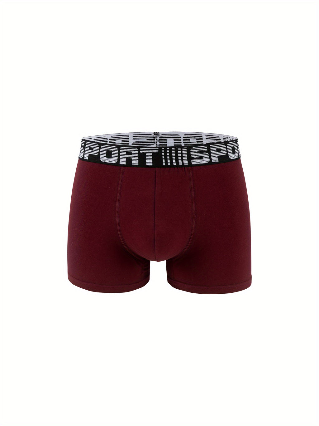 Boxer respirant coton homme — lot de 10, uni