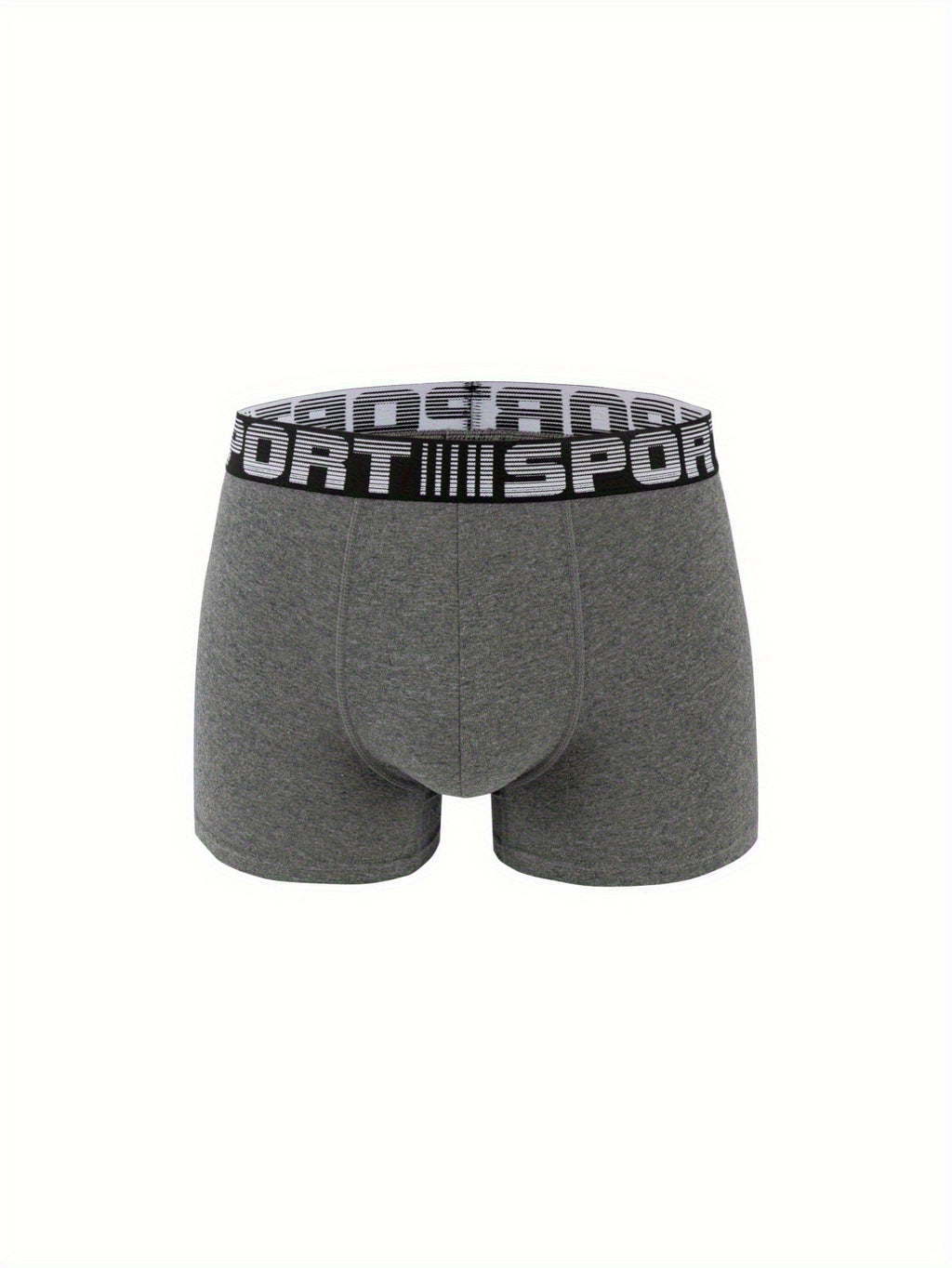 Boxer de sport respirant coton homme — lot de 12, uni