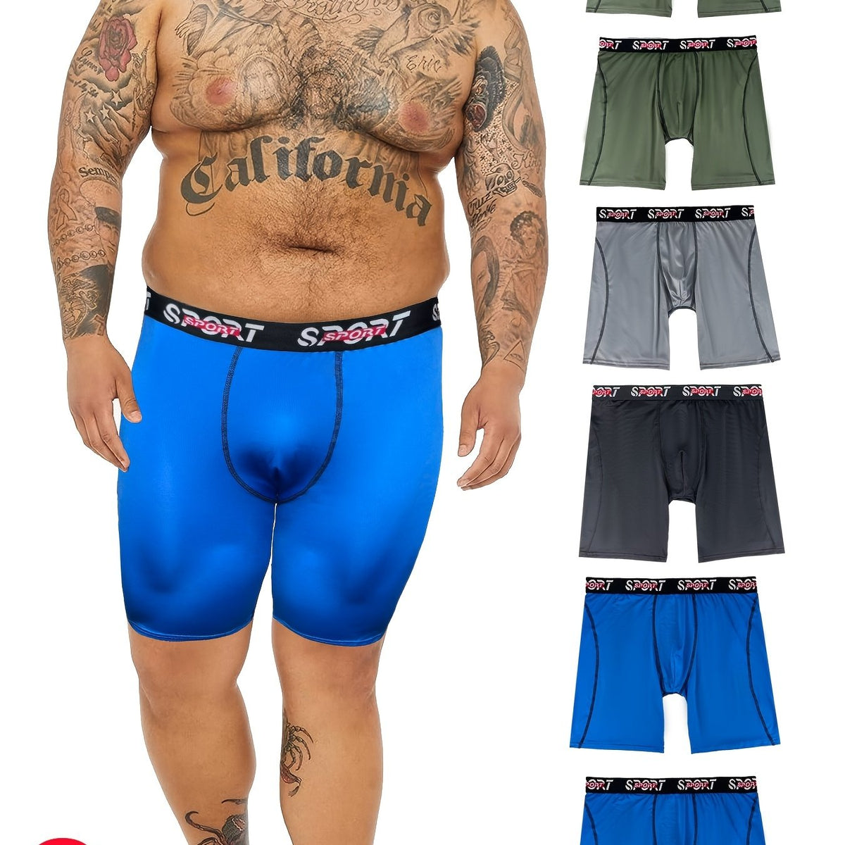6 Pièces Couleurs Mélangées