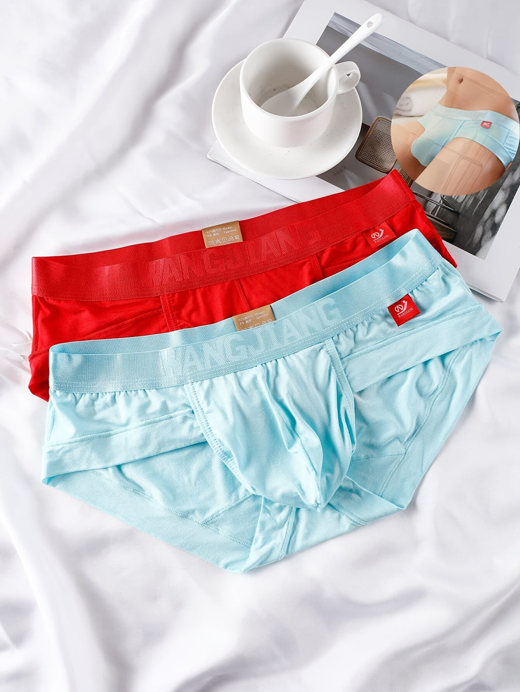Boxer d'intérieur modal homme — lot de 2, uni