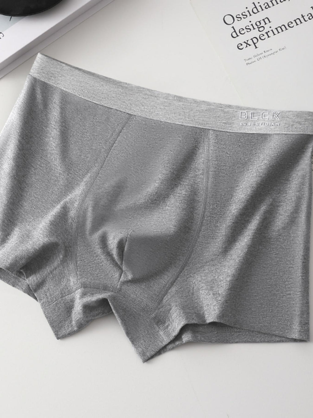 Boxer respirant coton homme