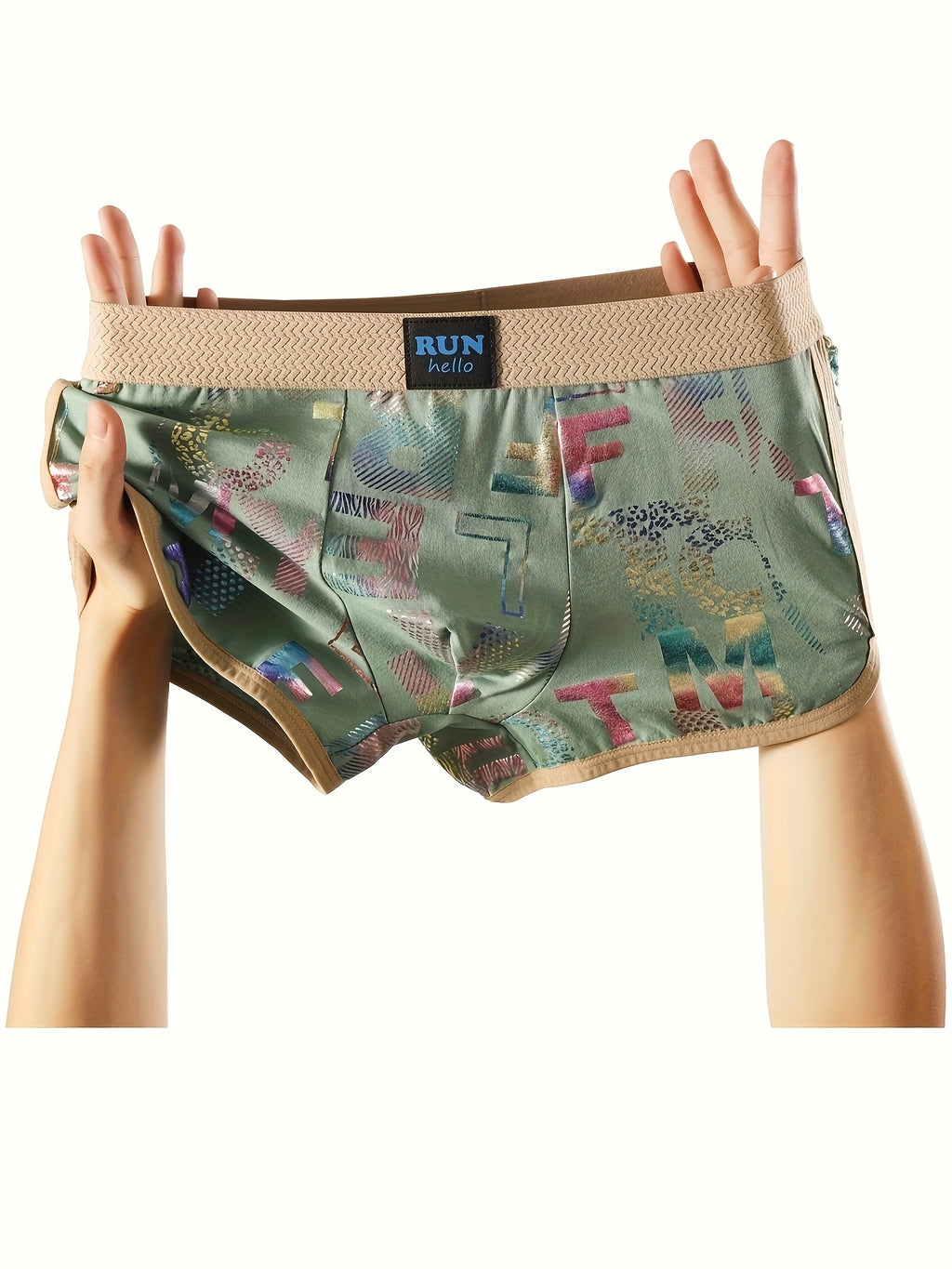 Boxer grande taille coton homme — lot de 4, imprimé