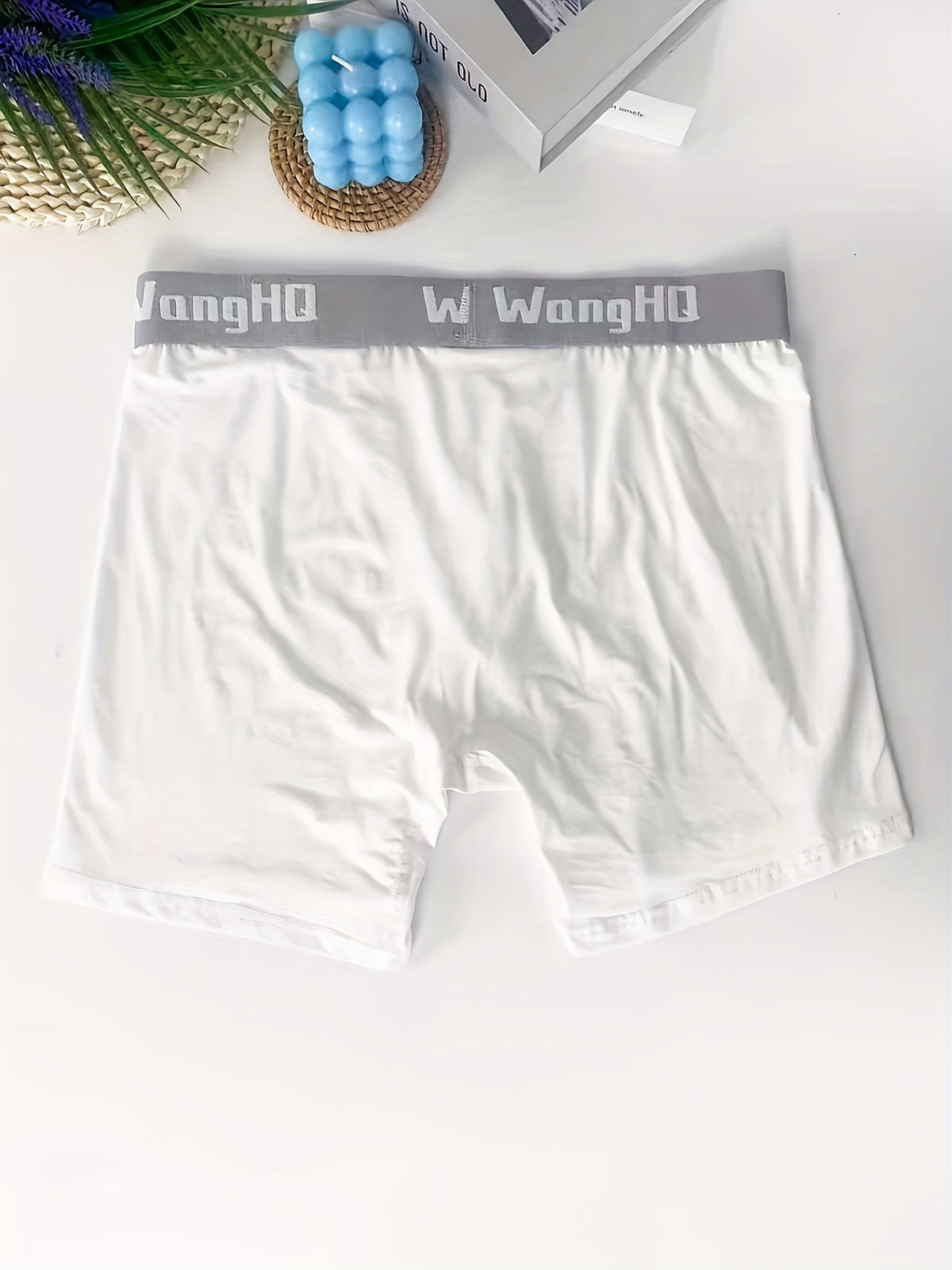 Boxer long de sport coton homme — lot de 5, uni, du M au XXL