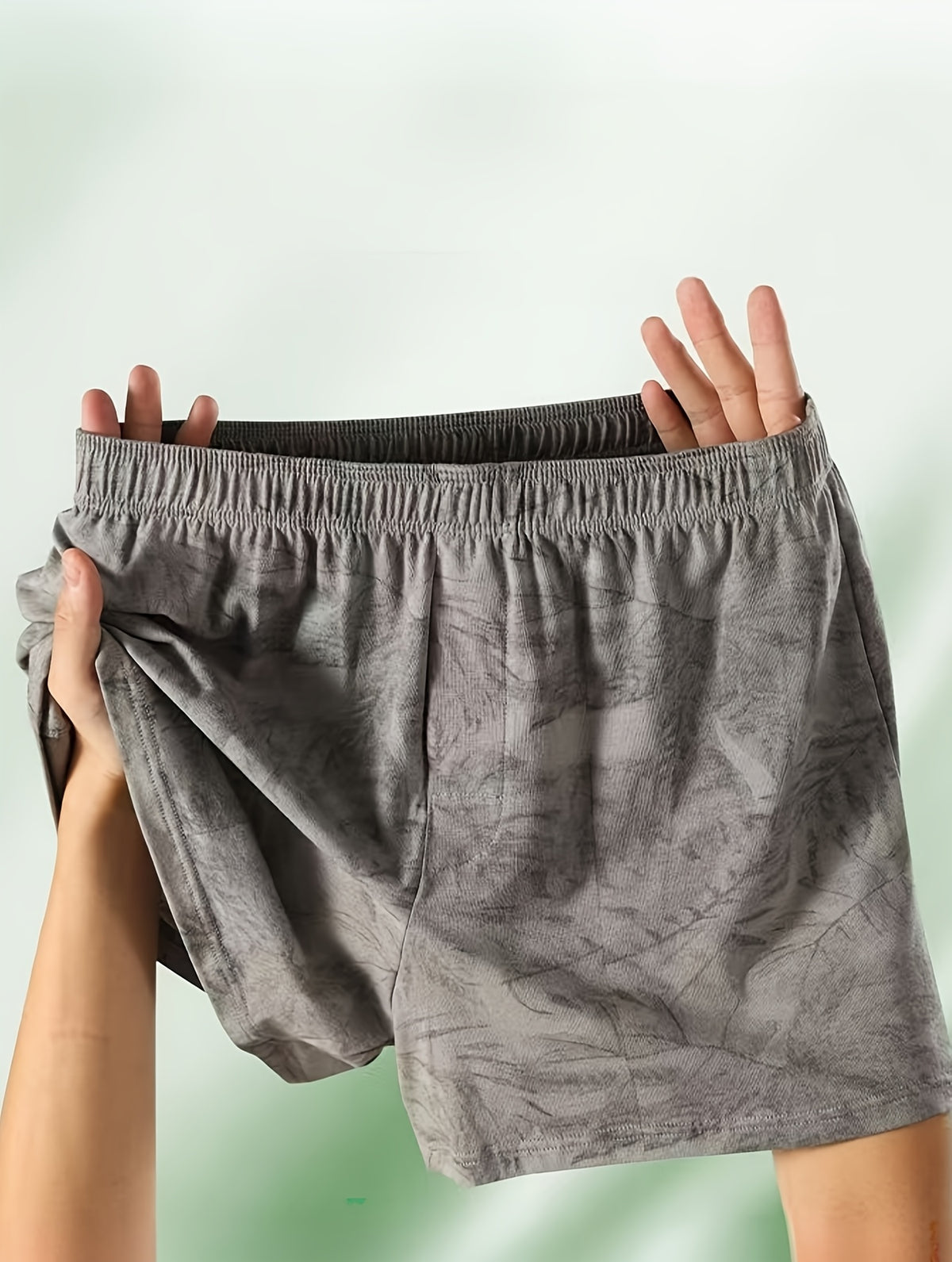 Boxer de sport d'intérieur coton homme — lot de 3, imprimé