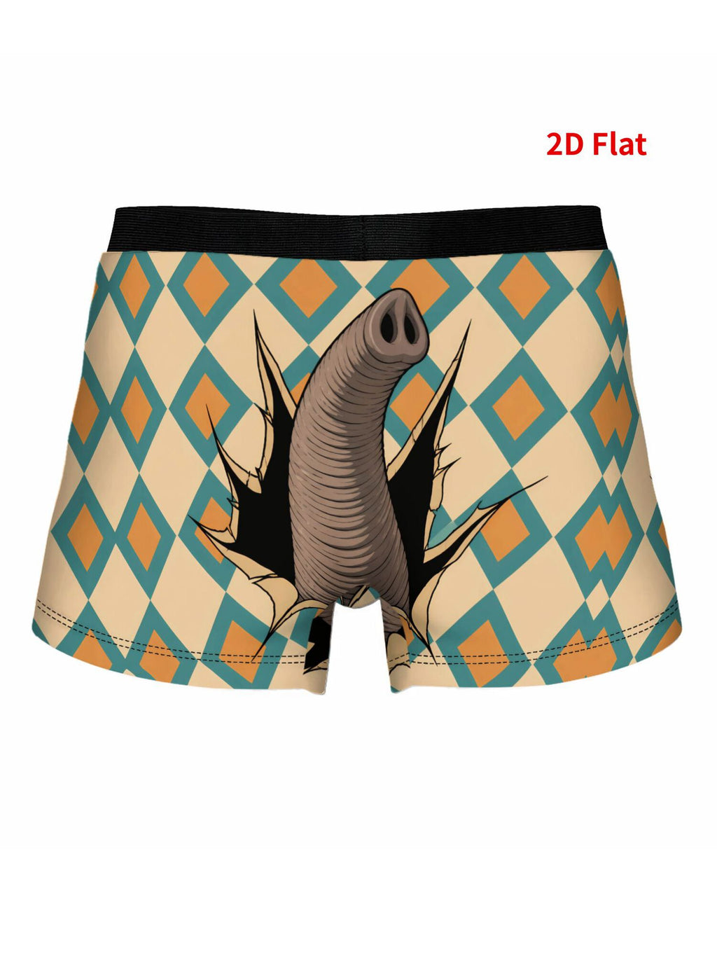 Boxer respirant microfibre homme, multicolore — vue 3