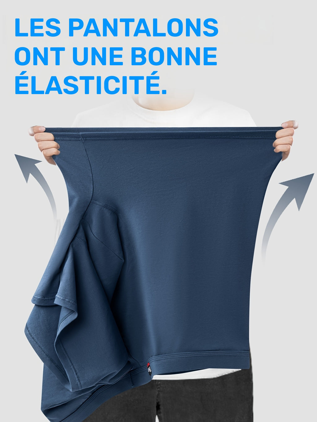 Boxer taille haute large coton homme — lot de 3
