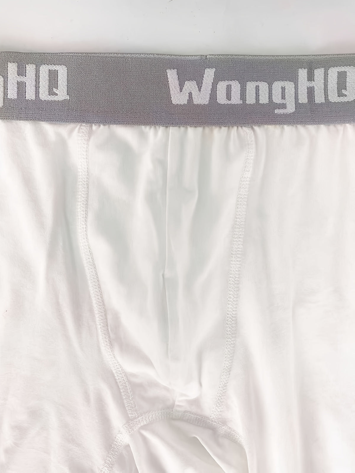 Boxer long de sport coton homme — lot de 3, uni