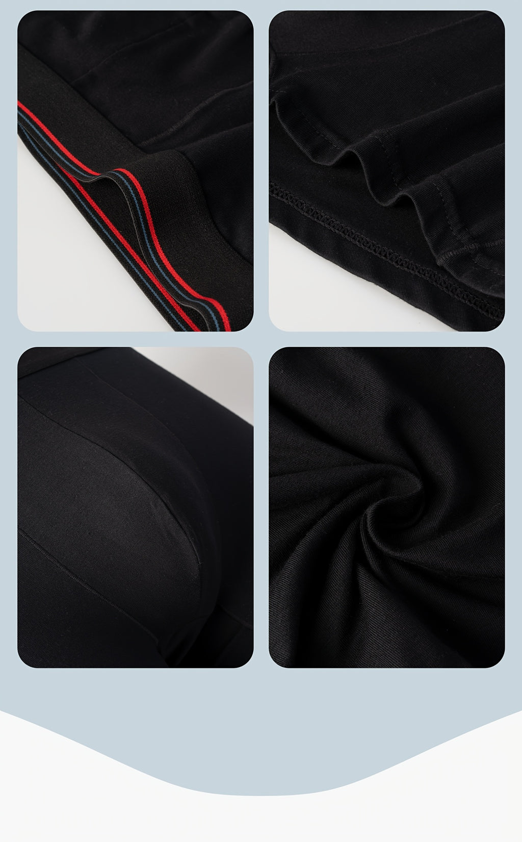 Boxer large grande taille coton homme — lot de 5, uni, assortiment 5-2