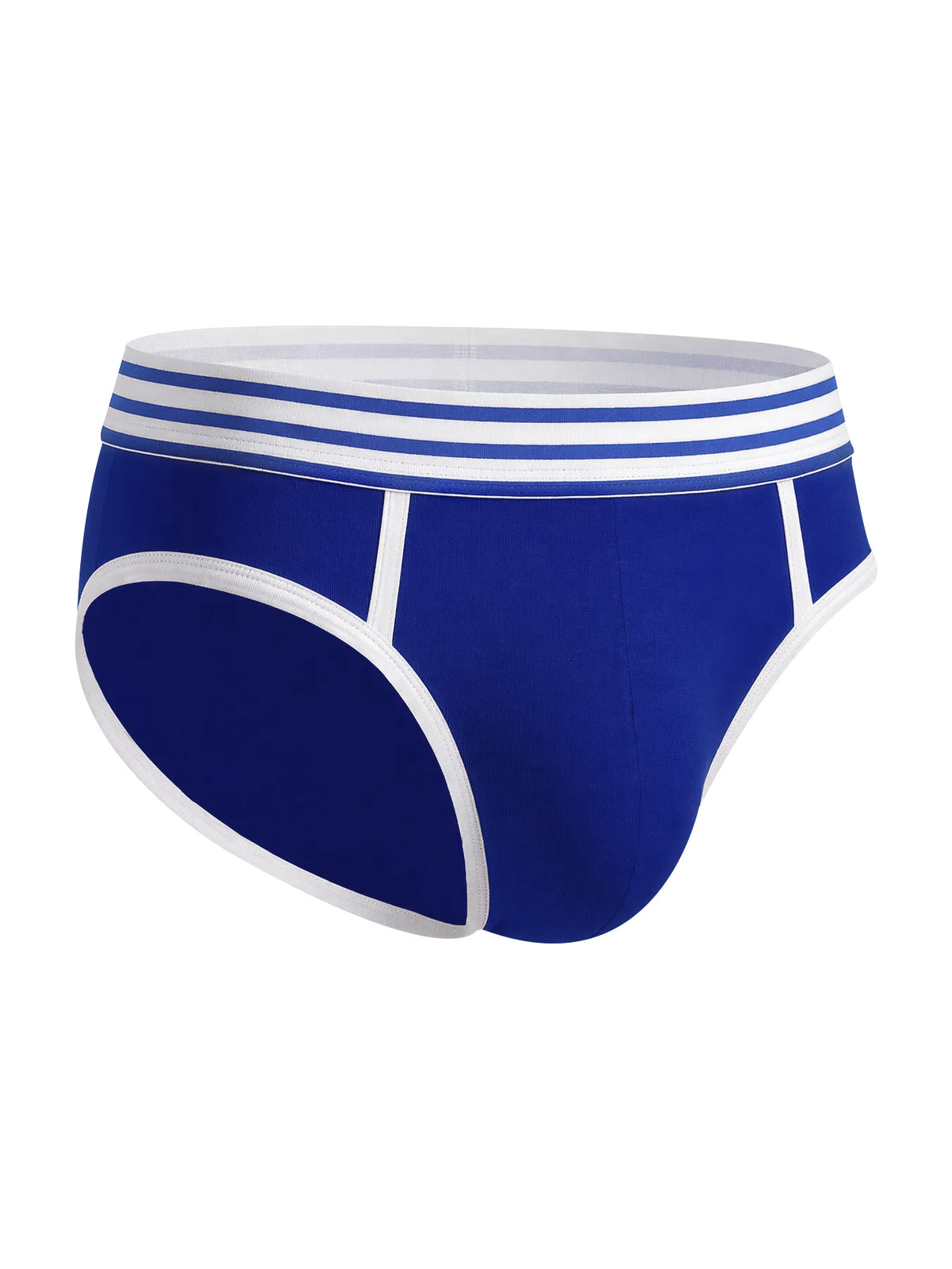 Slip de sport coton homme — lot de 4, uni, assortiment S