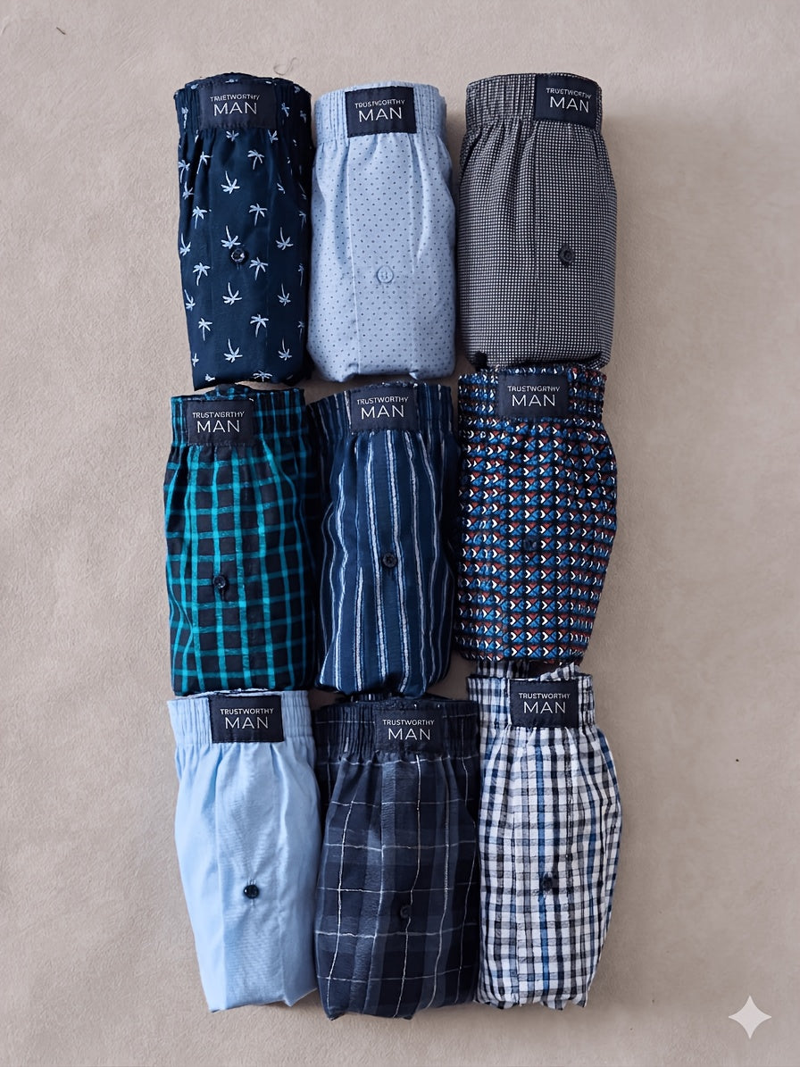 Boxer large de sport microfibre homme, assortiment E
