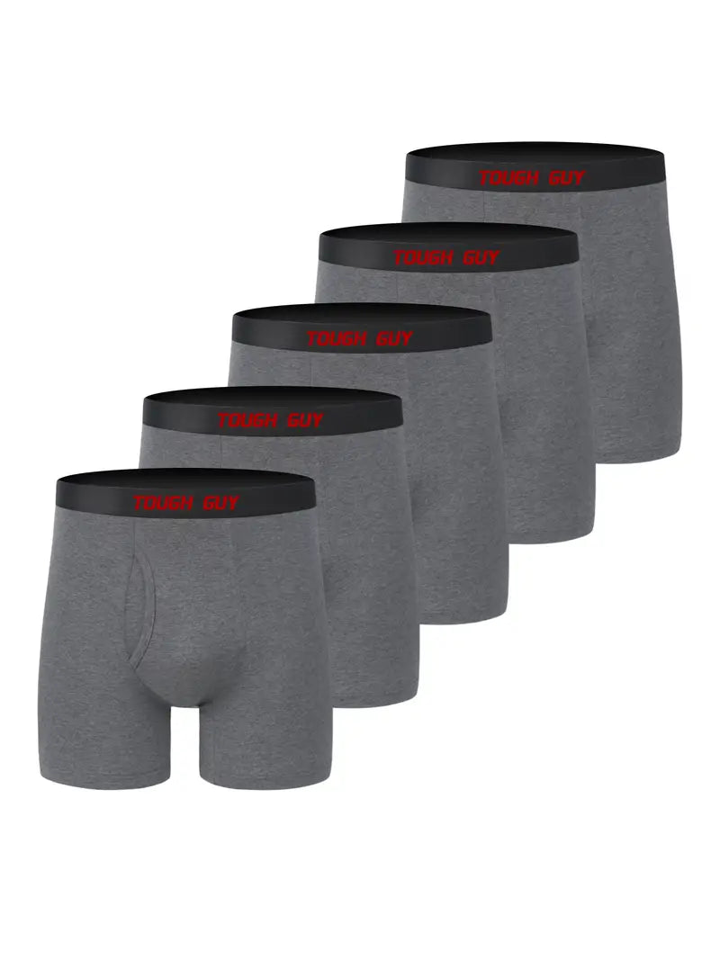 Boxer de sport homme — lot de 5, maille technique