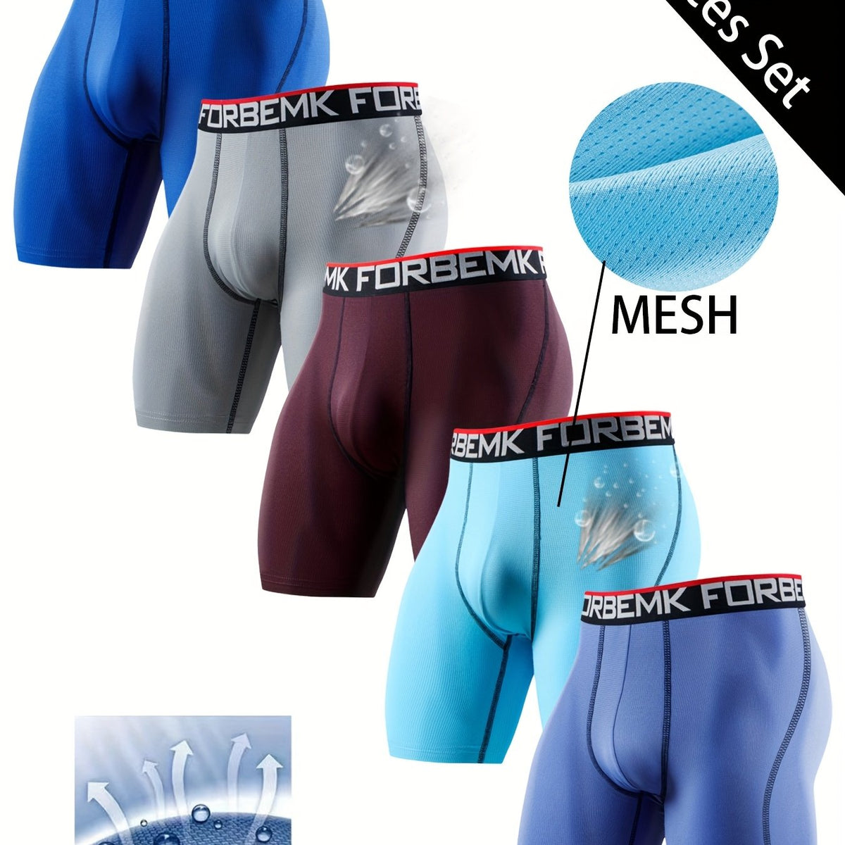 5pcs Couleur Mixte B Image