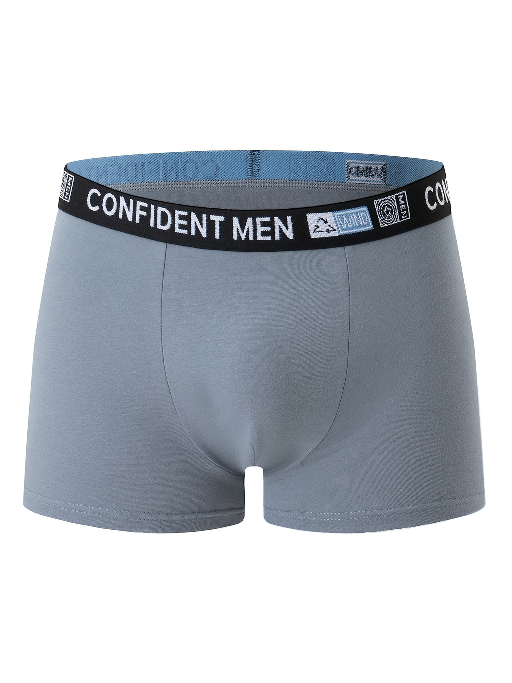 Boxer de sport respirant coton homme — lot de 6, uni, du XS au 3XL (modèle 2)