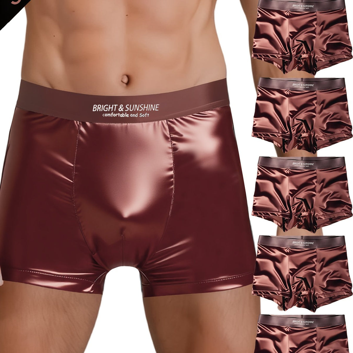 Lot de 5 brun foncé Image