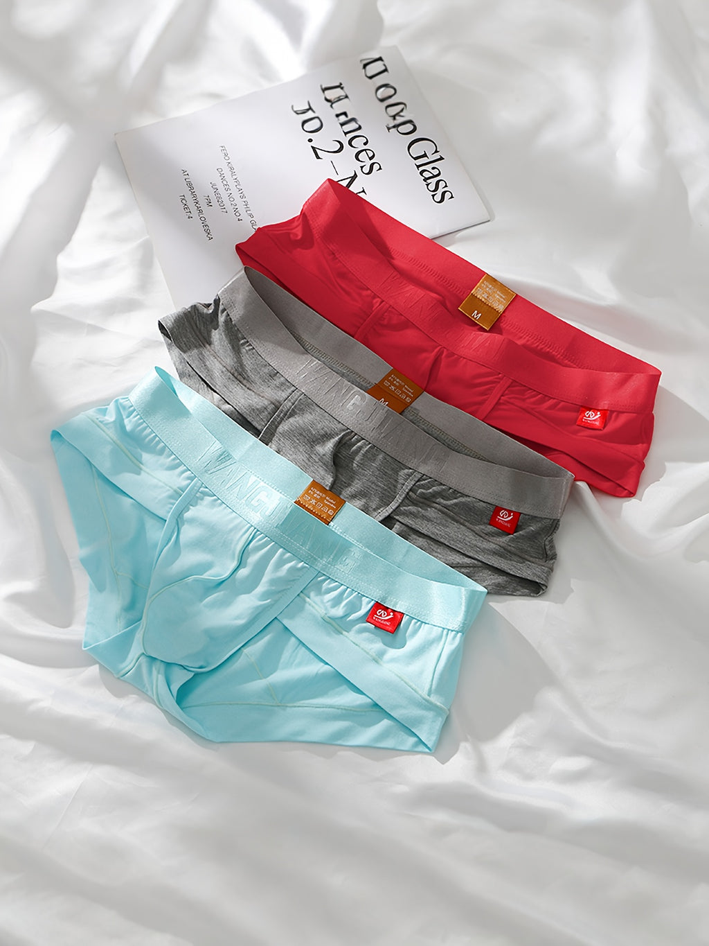 Slip de sport respirant modal homme — lot de 3, uni, du S au XL