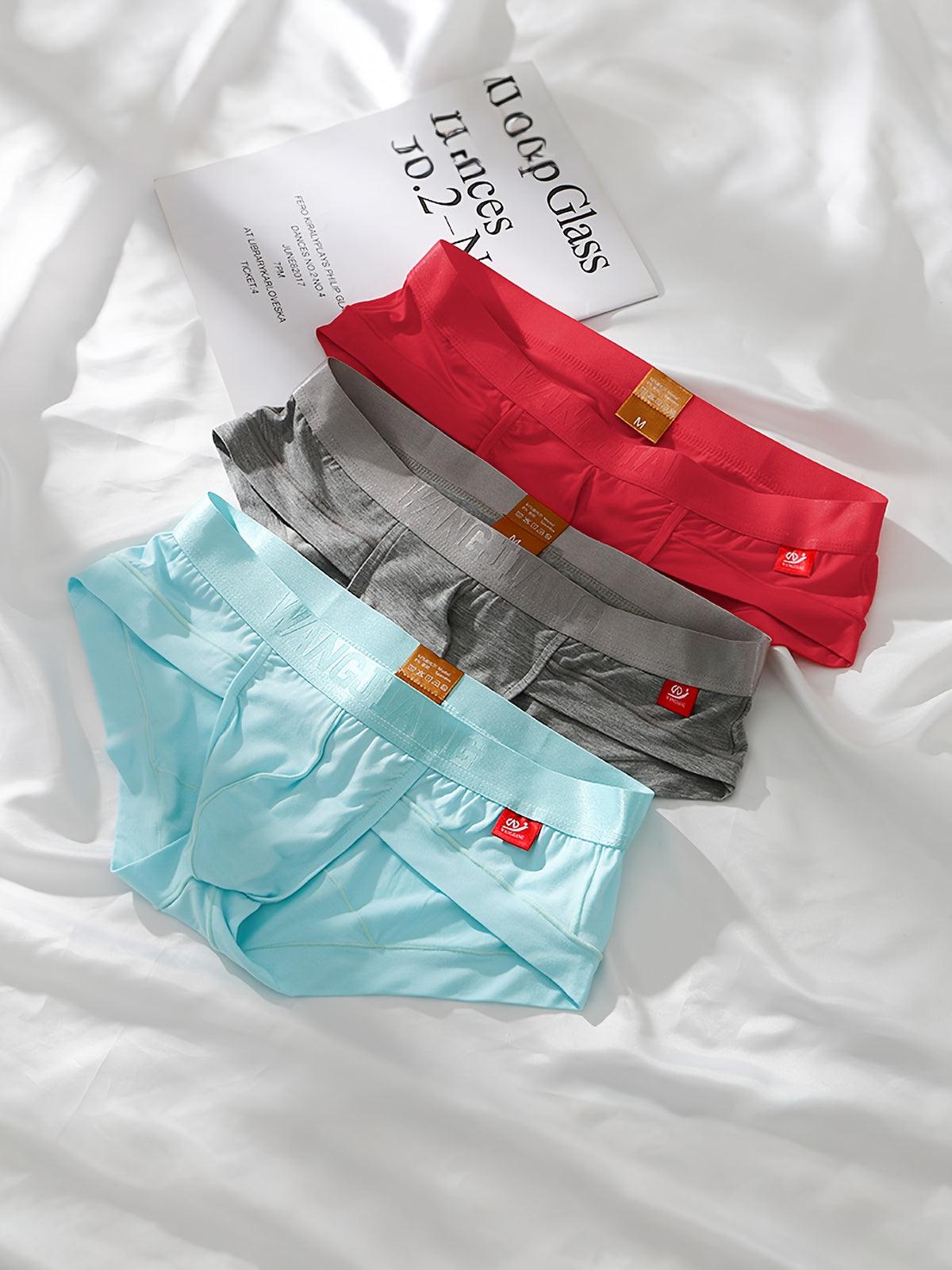 Slip de sport respirant modal homme — lot de 3, uni, du S au XL