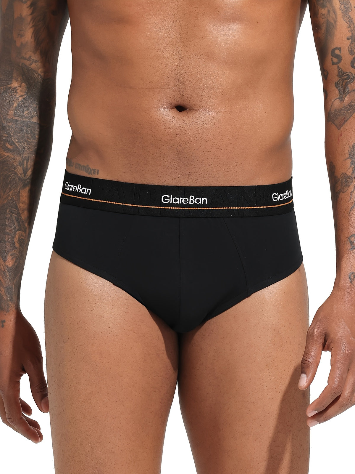 Slip coton homme — lot de 5, uni, assortiment E