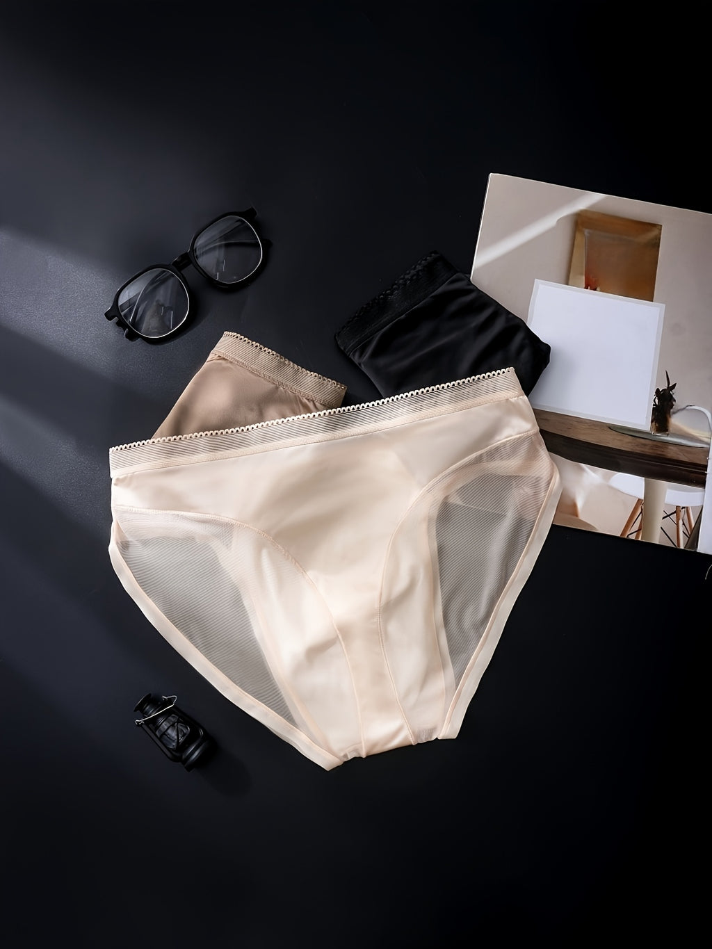 Slip sans couture respirant microfibre homme — lot de 7, uni