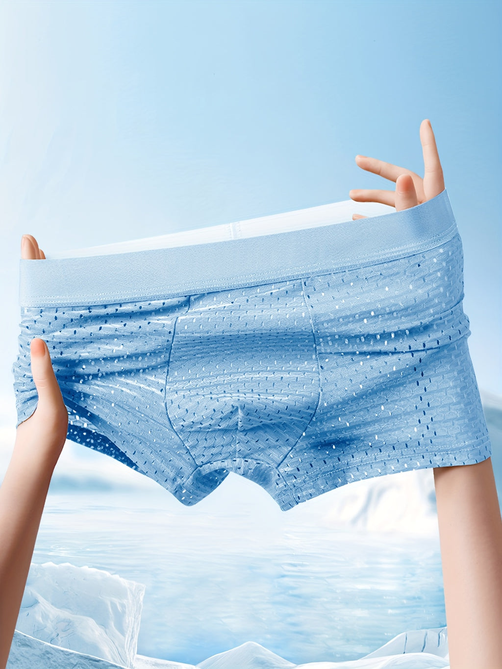 Slip séchage rapide respirant microfibre homme — lot de 5
