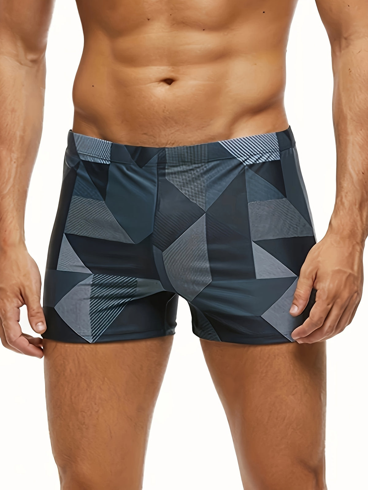 Slip microfibre homme, gris foncé