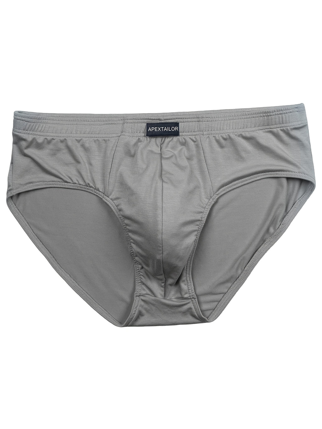 Slip moulant respirant bambou homme — lot de 7, uni