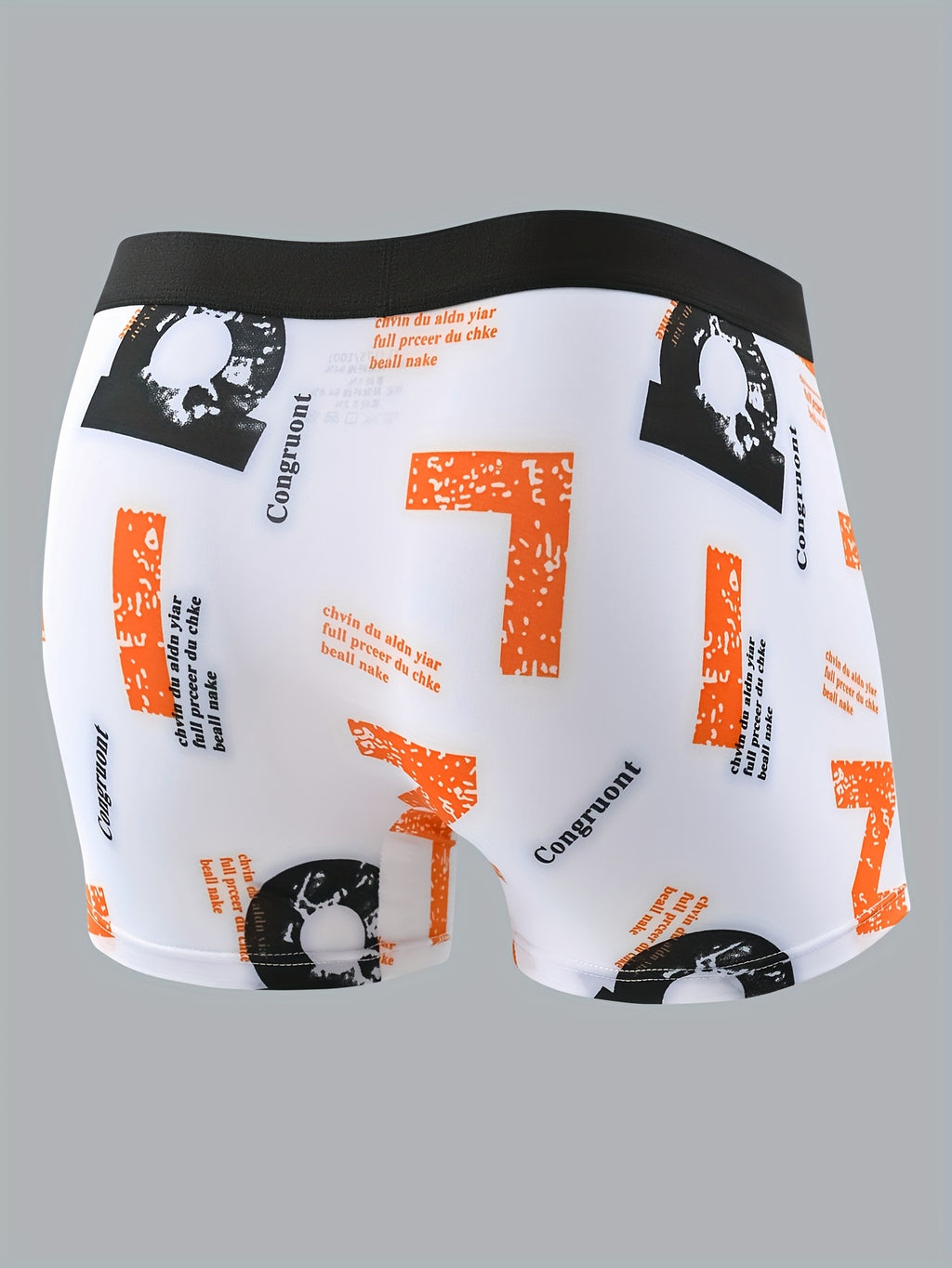 Boxer long de sport microfibre homme — lot de 5, imprimé