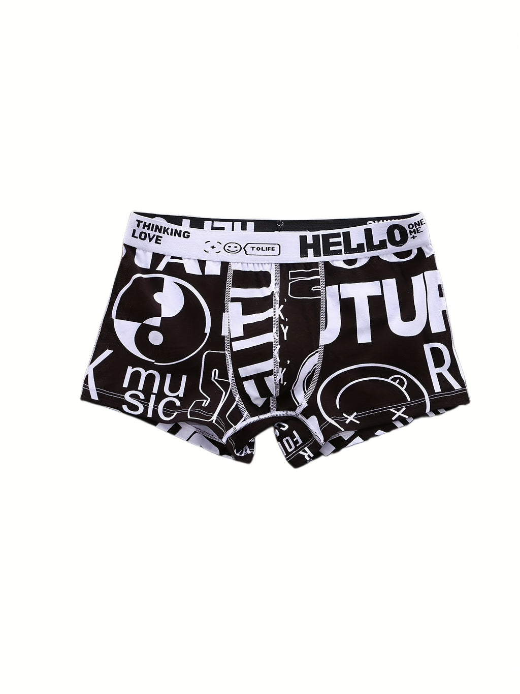 Boxer coton homme — lot de 2, imprimé