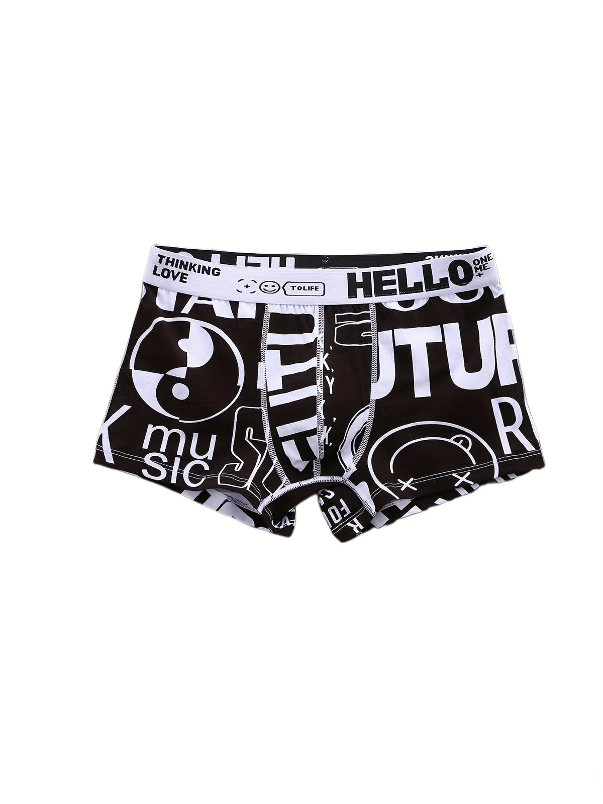 Boxer coton homme — lot de 2, imprimé