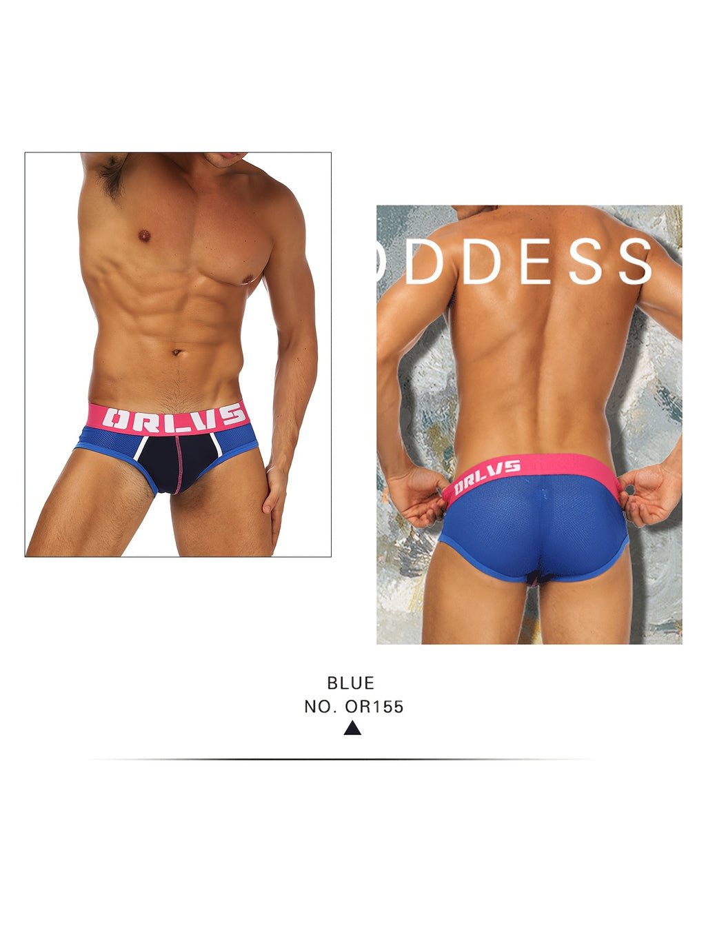 Slip taille basse large homme — lot de 2 — vue 8