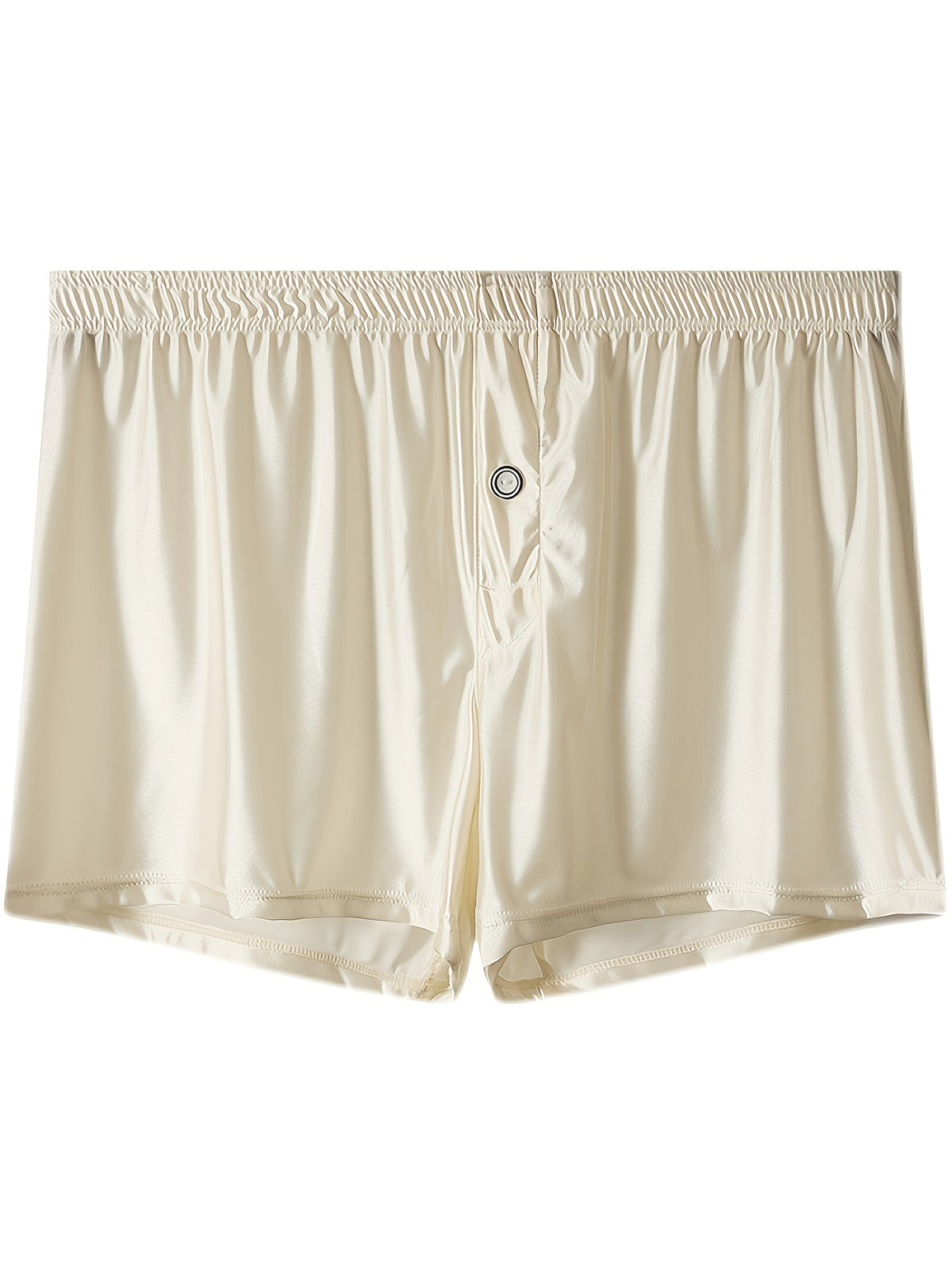 Boxer large de sport soie homme — lot de 3, uni