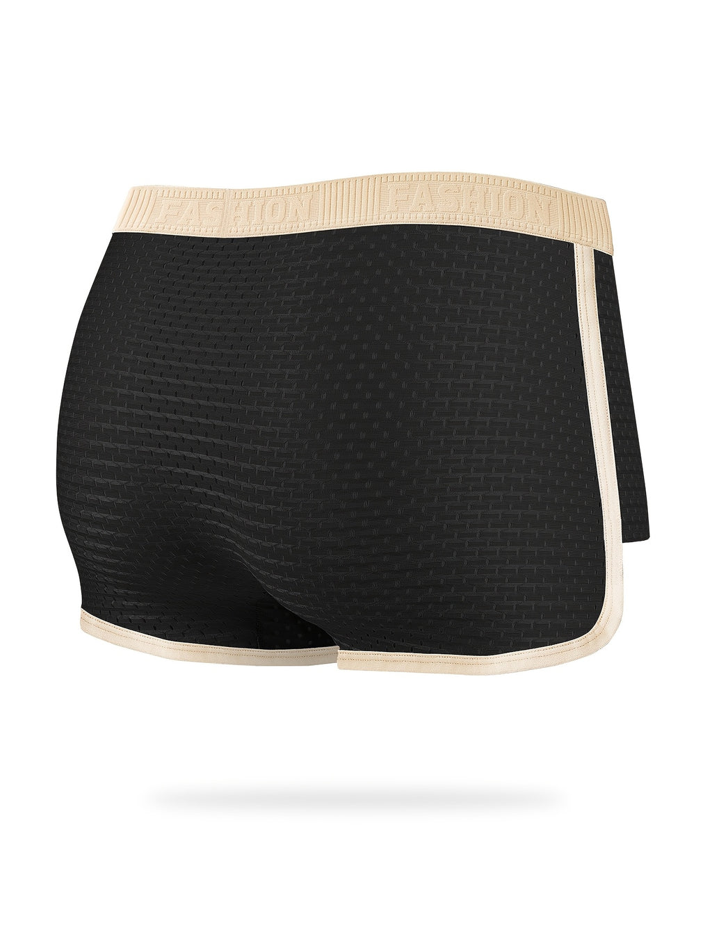 Boxer large grande taille microfibre homme — lot de 4, uni