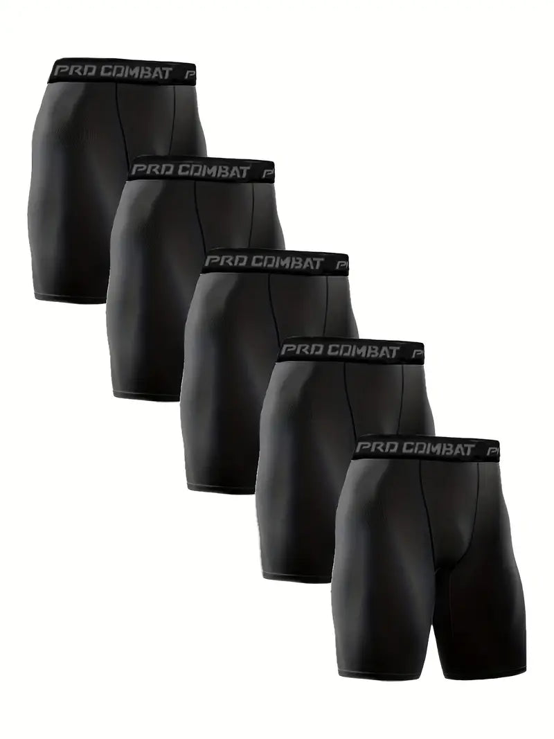 Boxer respirant de sport homme — lot de 5, maille technique
