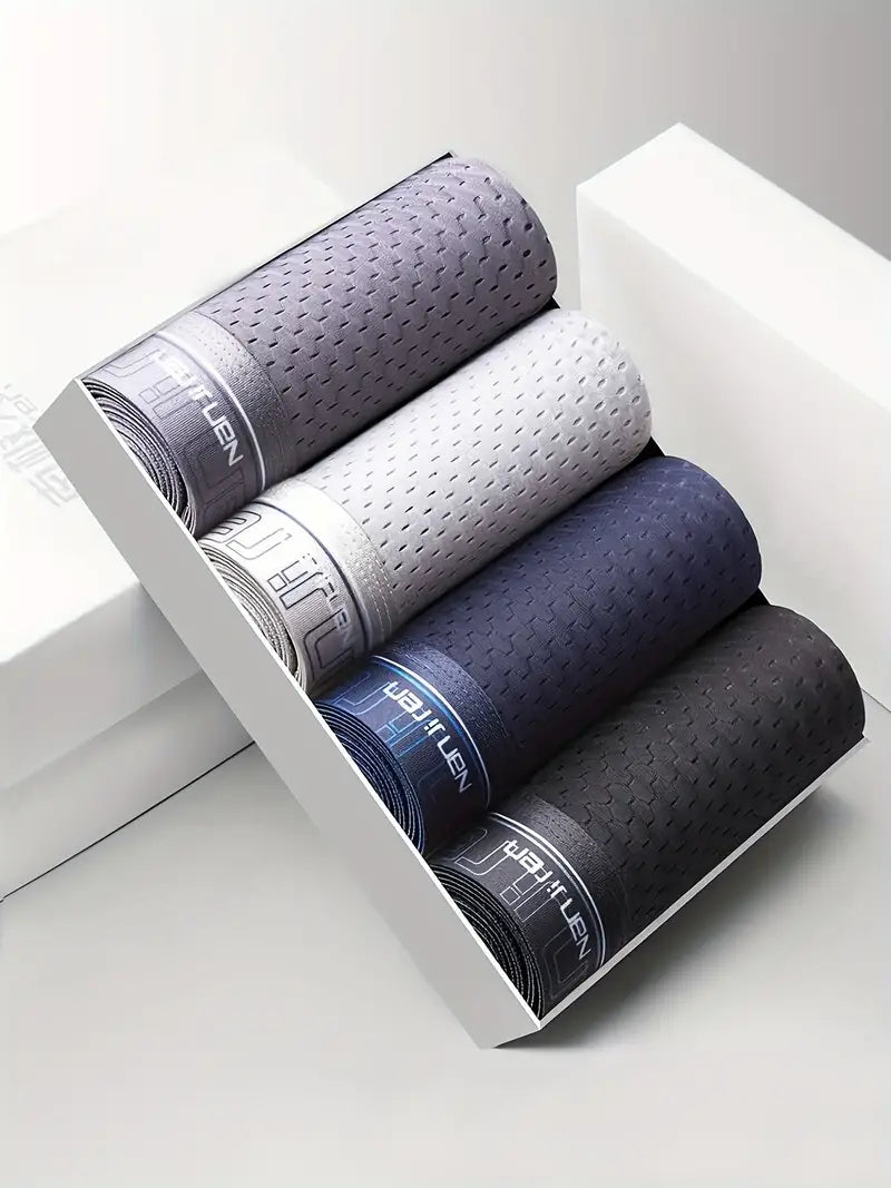Boxer extensible homme — lot de 4