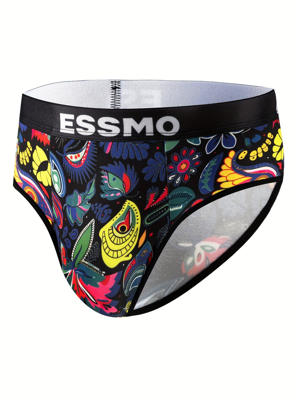 Slip microfibre homme — lot de 10, géométrique