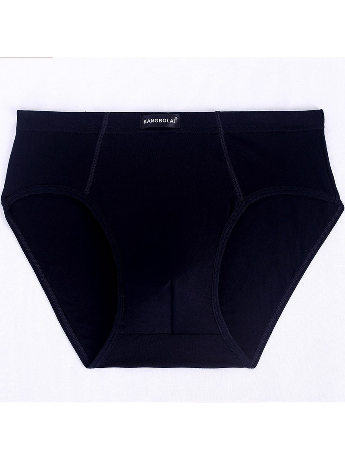 Slip grande taille respirant modal homme — lot de 5, uni