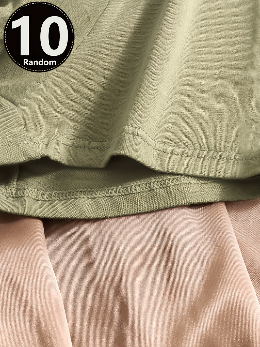 Boxer de sport coton homme — lot de 10, uni