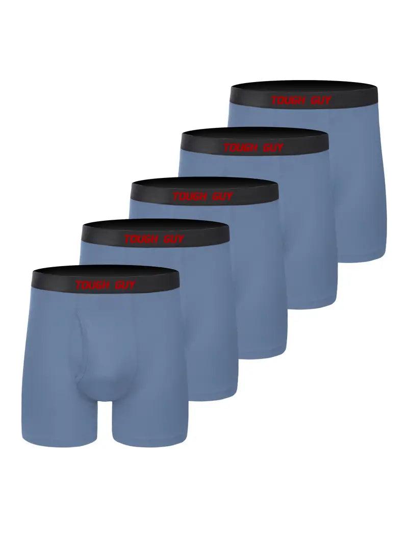Boxer de sport homme — lot de 5, maille technique
