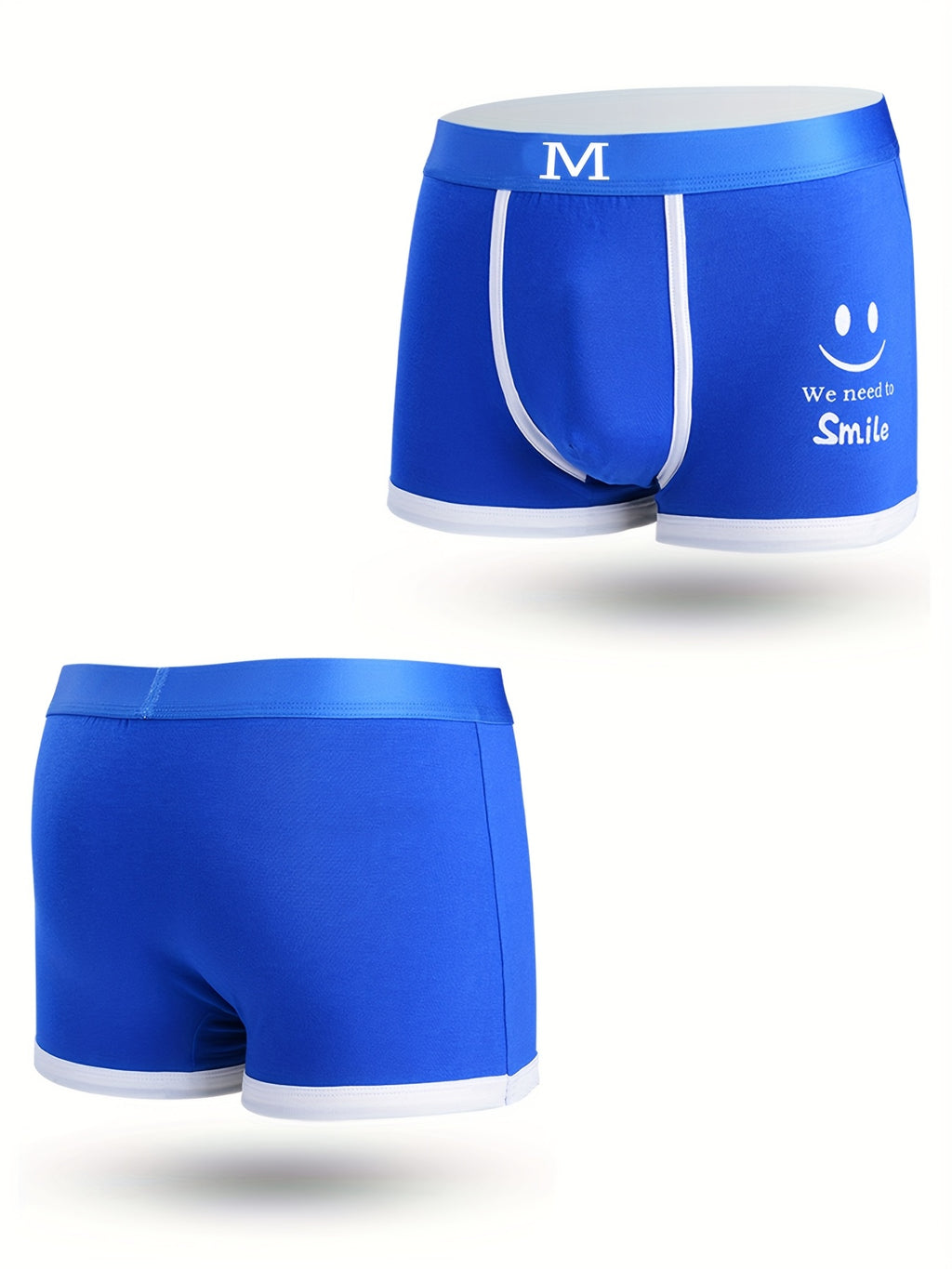 Boxer de sport respirant microfibre homme — lot de 6, géométrique, du S au XL