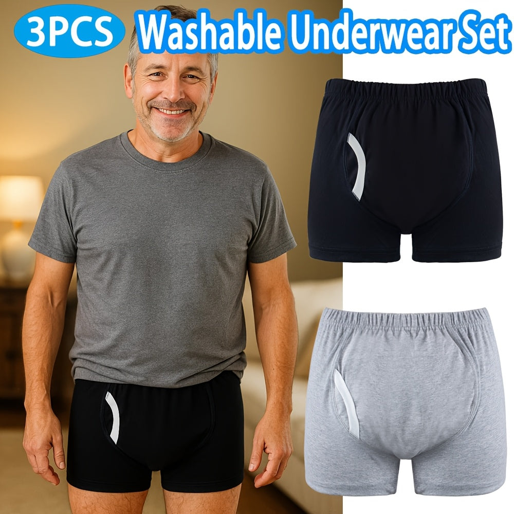 Boxer respirant homme — lot de 3