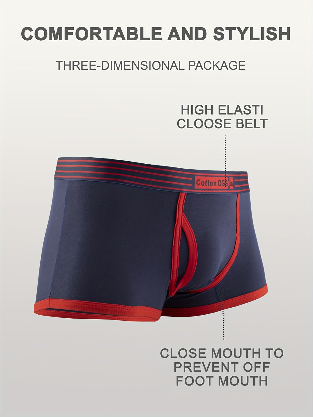 Boxer de sport respirant coton homme — lot de 6, du XS au XXL